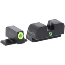 Green Tritium Lime Green Lumi Outline/Green Single Dot for Sig #8 height - Ameriglo