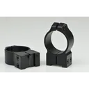 Warne 2-Piece Maxima Fixed Scope Ringmounts with Grooved Receiver Fits Tikka 30mm High, Matte - Warne Scope Mounts