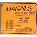 Allstar/Magnus Bullets .44 Cal .430" 200gr RNFP 500/ct - Magnus-Bullet