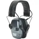 Howard Leight Impact Sport Youth/Small Earmuff - Metallic Charcoal Grey Black Band 22dB NRR - Howard-Leight