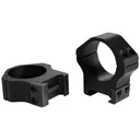 Warne 2-Piece Maxima Horizontal Fixed Scope Rings 30mm PA Medium - Matte Black - Warne
