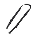 TacShield Warrior 2n1 Sling Padded Web Quick Adjuster QD Push Button Swivel Black - Tacshield