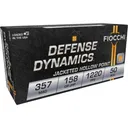 Fiocchi Pistol Shooting Dynamics Handgun Ammunition .357 Mag 158 gr JHP 1220 fps 50/rd - Fiocchi
