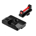 Truglo Fiber Optic Pro Sight Set For Glock 17 / 17L, 19, 22, 23, 24, 26, 27, 33, 34, 35, 38, 39, 45 (Excluding M.O.S. models) - Truglo