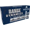 Fiocchi Range Dynamics Handgun Ammunition .38 Super 129 gr FMJ 50/ct - Fiocchi