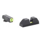 Green Tritium LimeGreenLumi Outline Square (non trit) REAR for Glock Gen 5 - Ameriglo