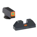 Green Tritium Outline Orange Square (non trit) REAR for Glock Gen 1-4 - Ameriglo