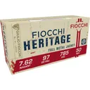 Fiocchi Pistol Shooting Dynamics Handgun Ammunition 7.62x38mmR 97 gr FMJ 1082 fps 50/box - Fiocchi Ammo
