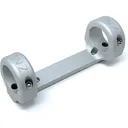 DNZ Game Reaper Scope Mount Ruger 10/22 1" Low Silver 1-piece - Dnz