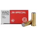 Sellier & Bellot Pistol & Revolver Ammo .38 Spl 148 gr WC 50/ct - Sellier-Bellot
