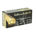 Sellier & Bellot Pistol & Revolver Ammo 9mm Luger 115 gr FMJ 50/ct - Sellier-Bellot