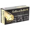 Sellier & Bellot Pistol & Revolver Ammo 9mm Makarov 95 gr FMJ 50/ct - Sellier-Bellot