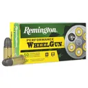 Remington Performance Wheel Gun Ammunition .38 S&W 146 gr LRN 685 fps 50/ct - Remington