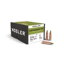 Nosler E-Tip Lead Free Rifle Bullets .25 cal .257" 100 gr SPTZ E-TIP 50/ct - Nosler
