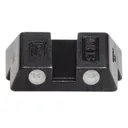 Glock Rear Sight 6.1mm .240" Height Slim Fits Glock 42 and 43 Steel Black Tritium - Glock