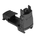 Rear Back Up Polymer Sight flip up with Windage Adjustment - Mission-First-Tactical