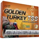 Fiocchi Golden Turkey Tungsten TSS Shotshells 410 ga 3" 13/16oz 1100 fps #9 5/ct - Fiocchi Ammo