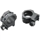 Weaver 4-Hole Skeleton Aluminum Scope Rings 1" High Matte - Weaver