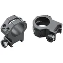 Weaver 4-Hole Skeleton Aluminum Scope Rings 1" X-High Matte - Weaver