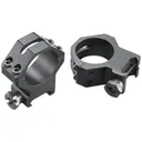 Weaver 4-Hole Skeleton Aluminum Scope Rings 30mm High Matte - Weaver