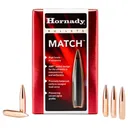 Hornady Match Bullets .308 Win .308" 155 gr BTHP 100/ct - Hornady
