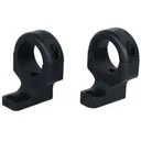 DNZ Hunt Masters 2-Piece Scope Mount - Marlin X7, XS7, Winchester 70, Fits Long Short & WSM Actions, Will not Fit SSA or WSSM - 1" High Black - Dnz