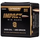 Speer Impact Big Game Bullets .308 Win 190gr TIPPED PLATED CB 50/ct - Speer