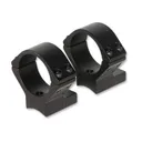 Talley Lightweight Alloy Scope Mounts - Black Anodized - 30mm - Low, Ruger American, Savage  w/Accutrigger, Steven 200, Stiller Predator, TC Venture - Talley