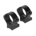 Talley Lightweight Alloy Scope Mounts - Black Anodized - 30mm - Medium, Thompson Center Venture, Stevens 200, Stiller Predator, Ruger American (SA), S - Talley