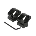 Talley Lightweight Alloy Scope Mount Combo - Black Anodized - 1" - Low, Winchester 70 STD & Short - Talley