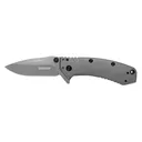 Kershaw Cryo Folding Knife 2-3/4" Drop Point Blade Matte Grey - Kershaw