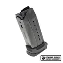Ruger Security-9 Compact Magazine 9mm Black Oxide Steel with Polymer Adapter 15/rd - Ruger