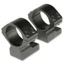 Talley Lightweight Alloy Scope Mounts - Black Anodized - 1" - Medium, Knight MK 52, Tikka T3 and Tikka Master - Talley