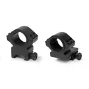 Konus 2-Piece Steel Riflescope Rings With Quick Release Lever 30mm Low Matte Black - Konus-Optics