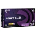 Federal Syntech Training Handgun Ammunition .45 ACP 230 gr TSJ 890 fps 50/ct - Federal