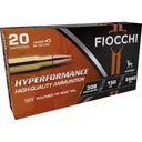 Fiocchi Hyperformance Hunt Rifle Ammunition .308 Win 150 gr SST 2860 fps 20/ct - Fiocchi Ammo