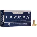 Speer Lawman Handgun Ammunition Clean-Fire 9mm Luger 147 gr. TMJ 985 fps 50/ct - Cci