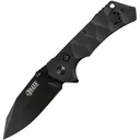 Master Cutlery Elite Tactical Parallax Manual Folding Knife 3 1/2" Blade Black - Master-Cutlery