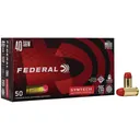 Federal American Eagle Syntech Handgun Ammunition .40 S&W 210 gr TSJ 850 fps 50/ct - Federal