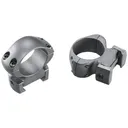 Weaver 2-Piece Grand Slam Steel Top Mount Scope Rings 1" High, Matte (Windage Adjustable) - Weaver Scope Mounts