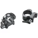Weaver Grand Slam Leaver-Lok Top Mount Steel Scope Rings 1" X- High Matte - Weaver