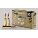 PPU Match Rifle Ammunition .308 Win Match 168 gr HPBT 2610 fps 20/ct - Ppu