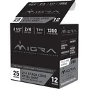 Migra Waterfowl Steel Shot Shotshell 12 ga 3-1/2" 1-5/8 oz  1350 fps #2-#4 25/ct - Migra-Ammunitions-Llc