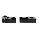 Leupold Standard Steel Base Windage Adj Screws Remington 541/Browning T-Bolt/Knight Gloss Black 2-pieces - Leupold