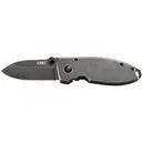 CRKT Squid Black Stonewash Knife 2-1/5" Drop Point Blade - Colombia-River-Knife-Tool