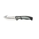 Old Timer Trail Boss Gut Hook Fixed Knife 3 7/10" Blade Black - Old Timer