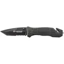 Smith & Wesson Extreme Ops Drop Point Folding Knife 3.3" Blade Black - Smith-Wesson