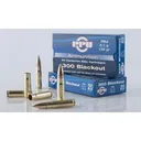 PPU Standard Rifle Ammunition .300 AAC Blackout 125 gr HPBT 1340 fps 20/ct - Ppu