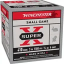 Winchester Super-X High-Brass Shotshells .410 ga 3" 3/4 oz 1100 fps #6 25/ct - Winchester