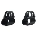 Weaver See-Thru Steel Lock Ringmount (Baseless System) - 1" Ruger 10/22, Black - Weaver Scope Mounts